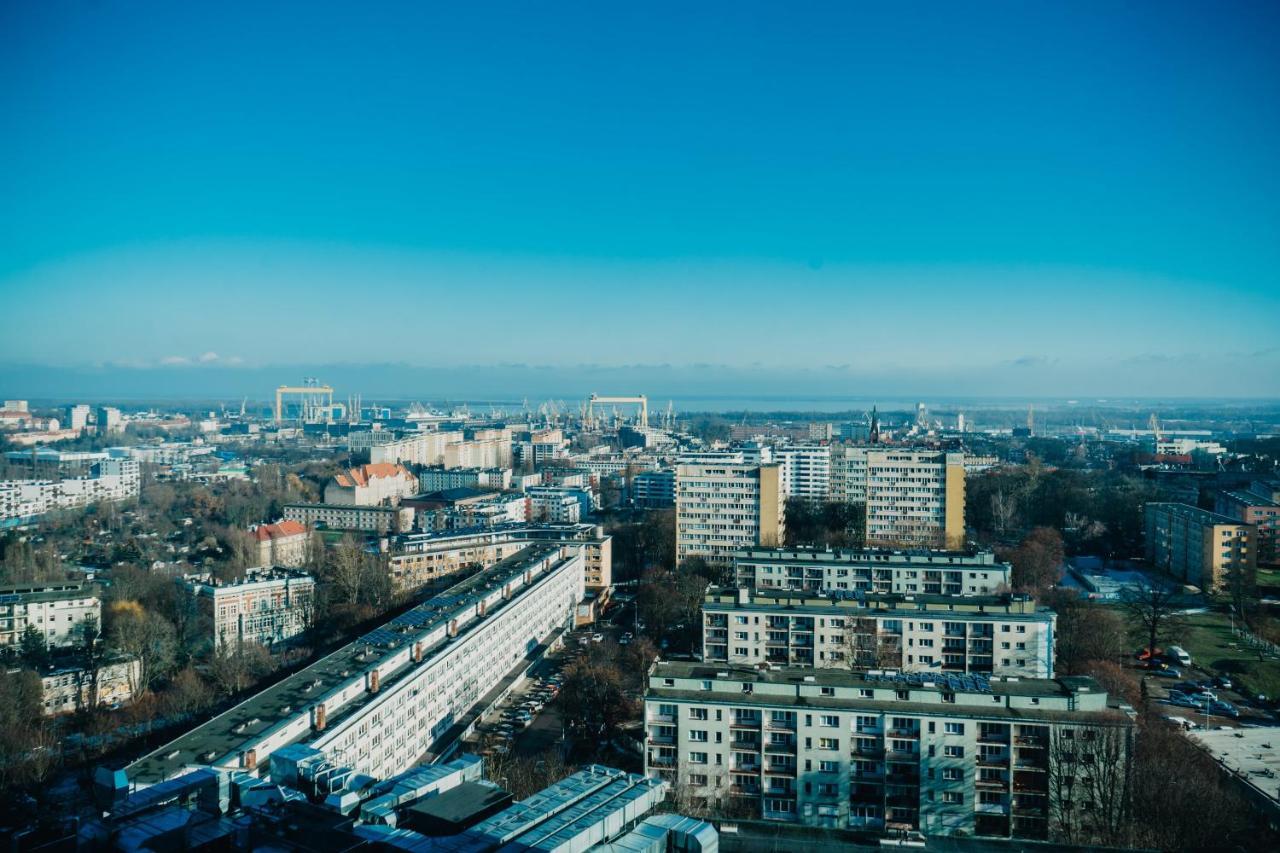 Jbhotels Apartament Premium Hanza Tower Szczecin Exterior foto