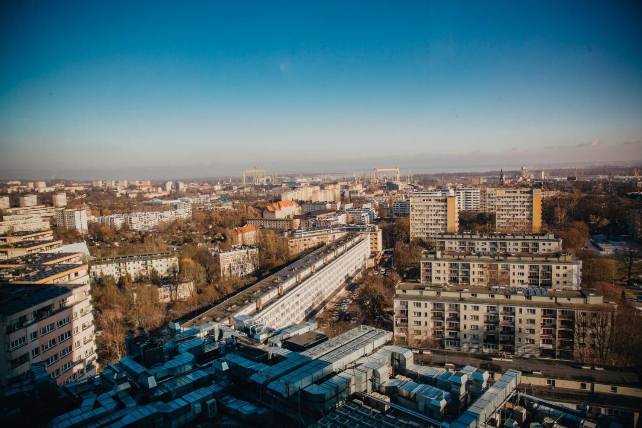 Jbhotels Apartament Premium Hanza Tower Szczecin Exterior foto